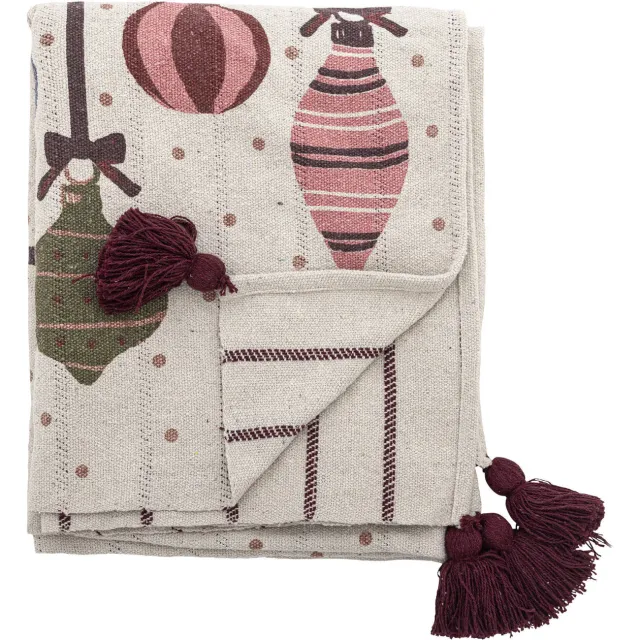 Bloomingville Ornamentia plaid beige Multi