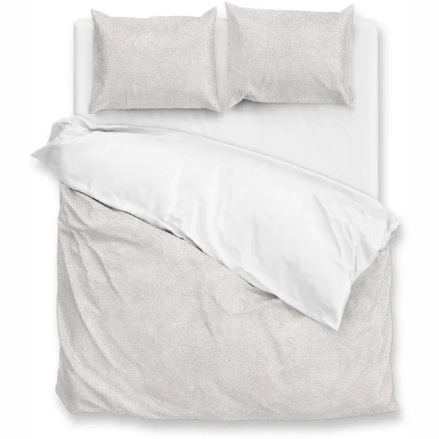 Zohome Teddy Fleece Dekbedovertrek Pile di Flanella – Dekbedovertrek - White