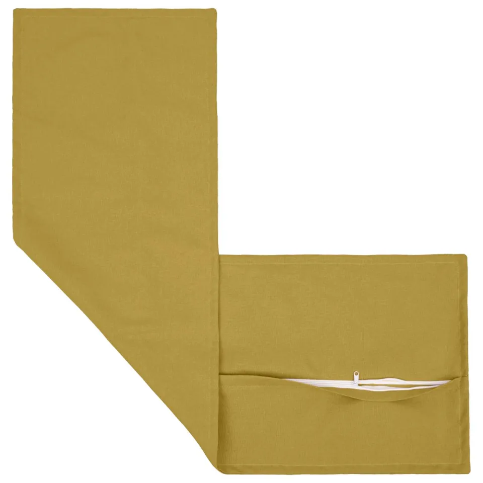 vidaXL Kussensloop HOUTEN Lichtgroen 40 x 145 cm Faux Linnen groen, foto 4
