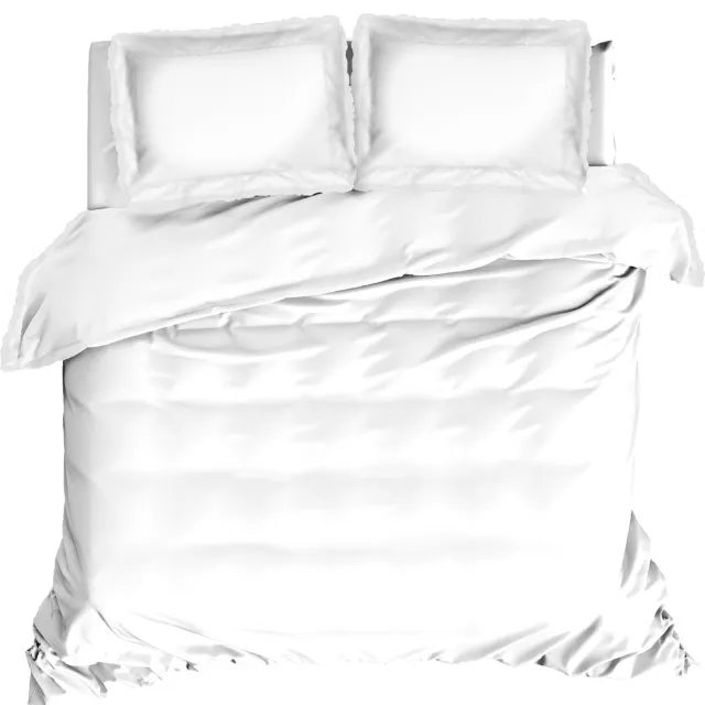 Livello Dekbedovertrek Luna White 1 persoons
