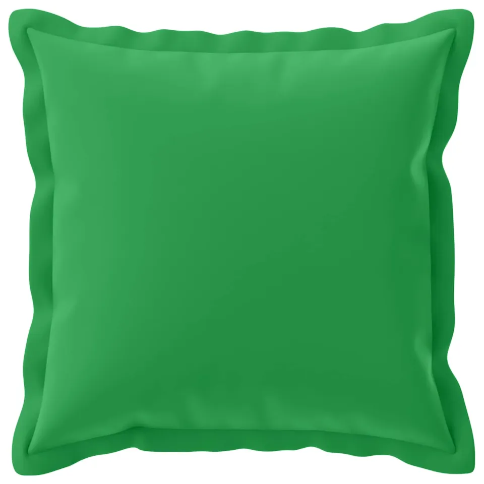 vidaXL Kussensloop 6 st HOUTEN Groen 30 x 30 cm Polyester