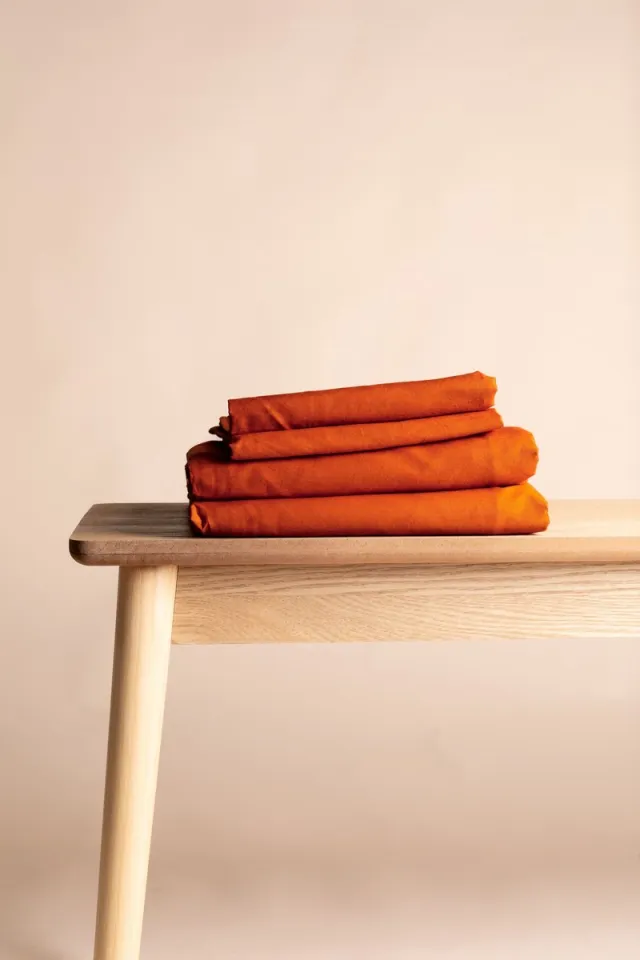 Novaline katoenen beschermhoes - Bordeaux - 2x kussenslopen - Weighted blanket - Verzwaringsdeken - Dekbed - Volwassenen - 2 persoons - Wasbaar - Ventilerend - 240 x 220cm