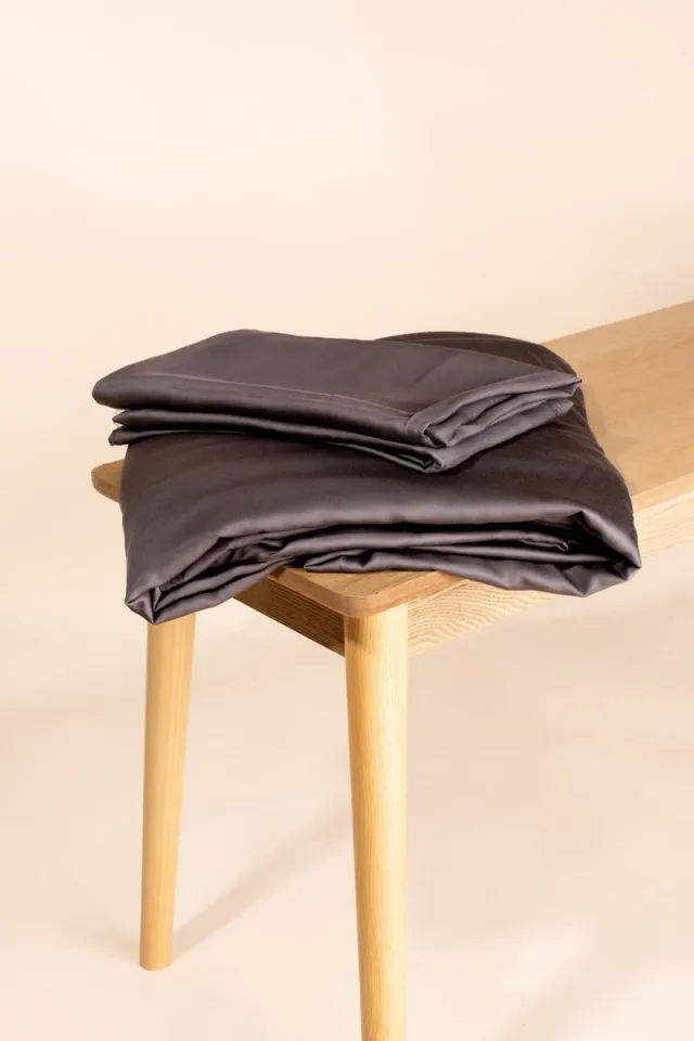 Novaline bamboe zomerhoes - Grijs - 1x kussensloop - Weighted blanket - Verzwaringsdeken - Dekbed - Kinderen - Wasbaar - Ventilerend - 100 x 150cm