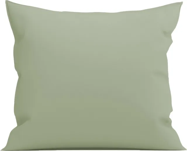 Yellow Percale Kussensloop - Groen - 80x80cm - Groen