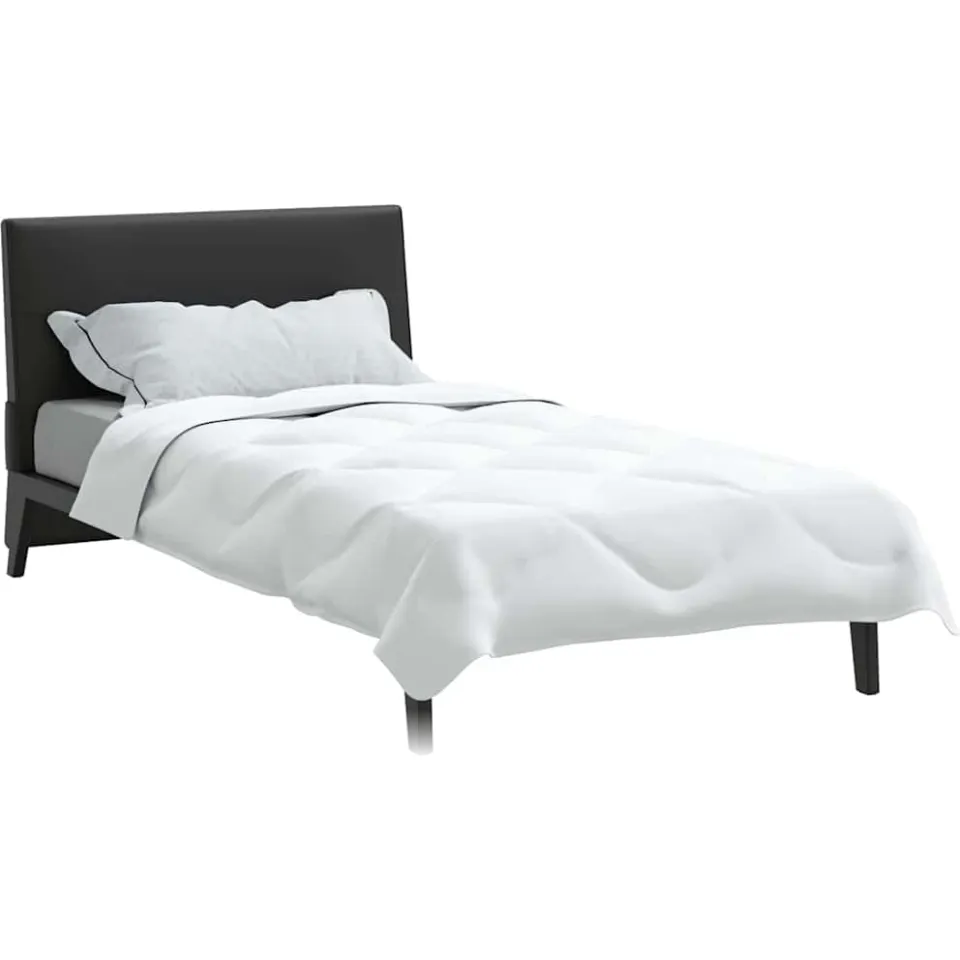vidaXL Dekbed 200 x 135 x 4 cm Nee Polyester Wit Ademend, foto 2