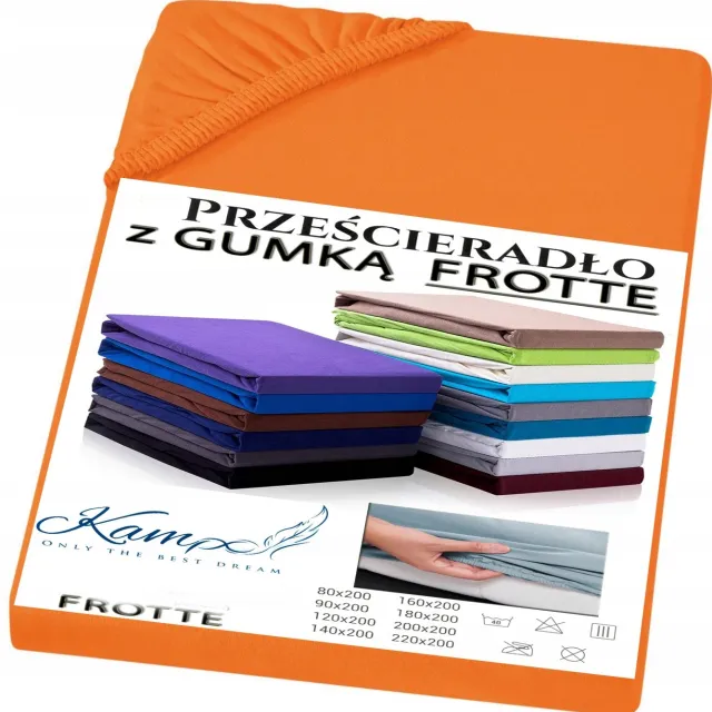 Kam-Pol Fleece Hoeslaken met Elastiek 90x180 cm - Mix Kleuren