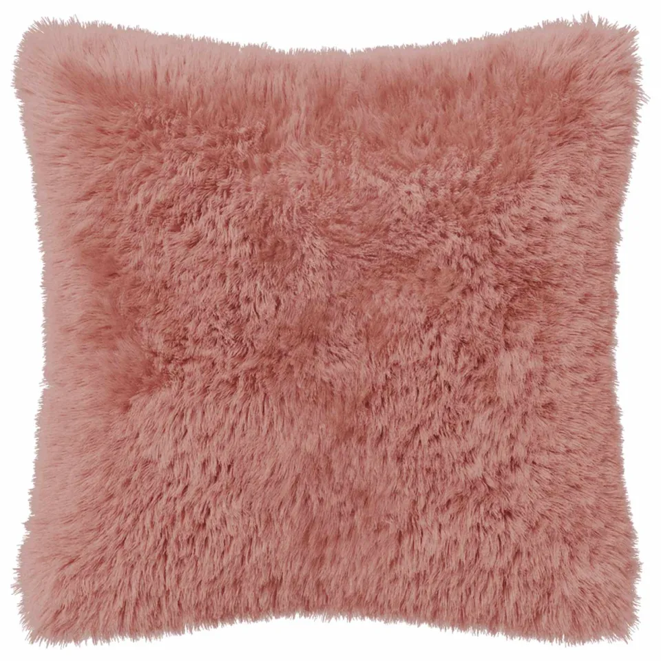 vidaXL Kussensloop 2 st HEERLEN Roze 35 x 35 cm PV Fleece, foto 4