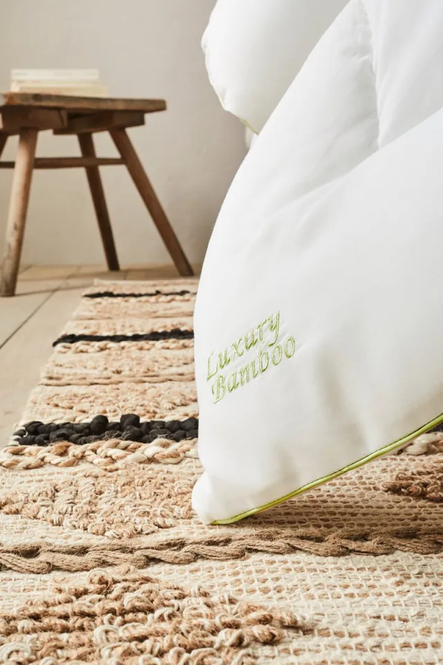 Zydante Bamboe Dekbed - Anti-Mijt Dekbed – Warm en Licht – Hypoallergeen – Ademend en Vochtregulerend - Wit / 240x200