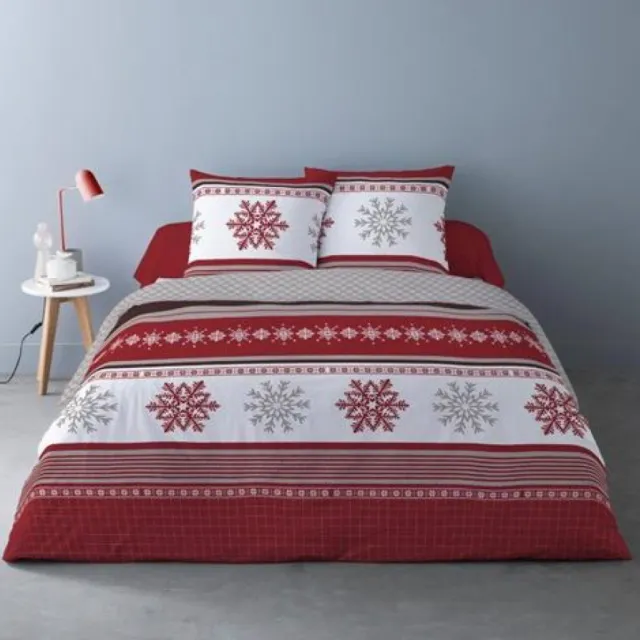 bedlin Dekbedovertrek Flanel - Winter - Extra Breed - Eleda Multicolor
