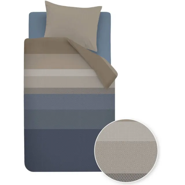 Beddinghouse Bridget dekbedovertrek 1-persoons blauw