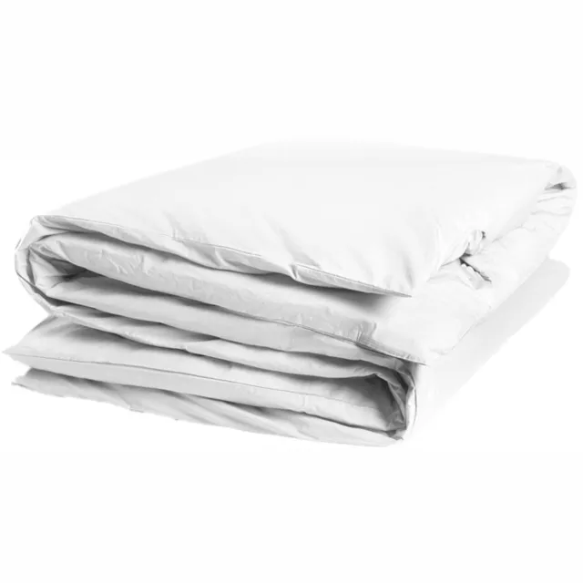 Yumeko dekbedovertrek percal katoen wit 200x200 (zonder slopen) - Bio, eco & fairtrade Pure White