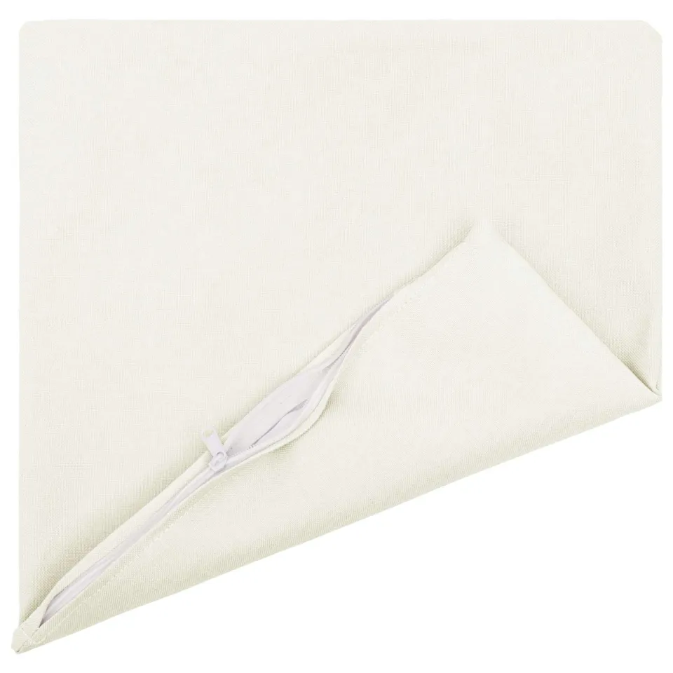 vidaXL Kussensloop 12 st HEERLEN Wit 40 x 40 cm Stof, foto 4
