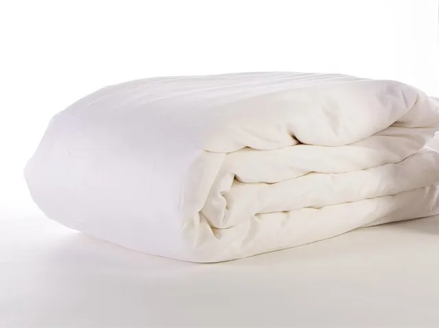 Emperior Silk Zijden dekbed katoenen tijk 140x200 cm(300g/m2) wit