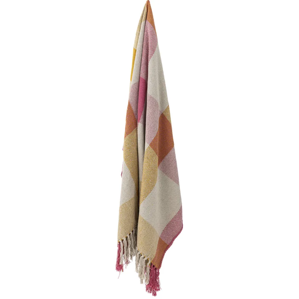 Creative Collection geruite plaid Hadley meerkleurig multi, foto 2