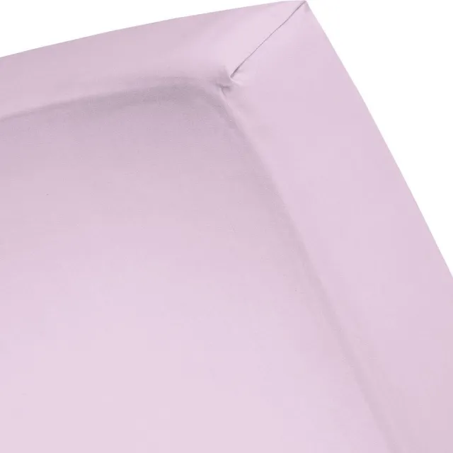 Damai Hoeslaken - Double Jersey - 140 x 200/220 cm - 150 x 200 cm - Tweepersoons - Lilac