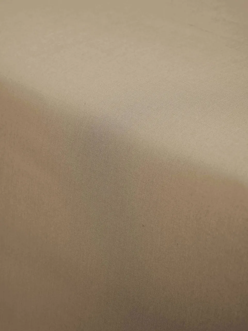 Essenza Minte katoen satijnen hoeslaken taupe, foto 4