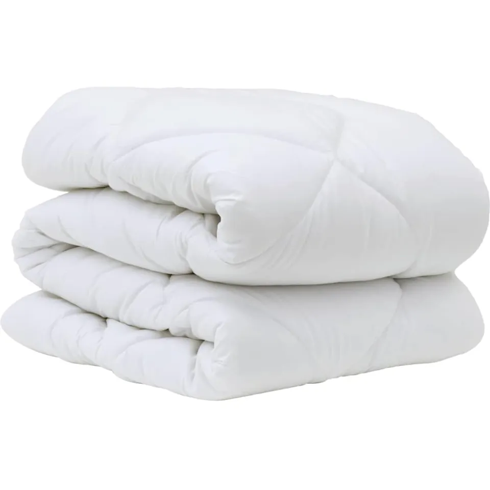 vidaXL Winter Dekbed 200 x 135 x 5 cm Winter Polyester Wit Ademend, foto 4