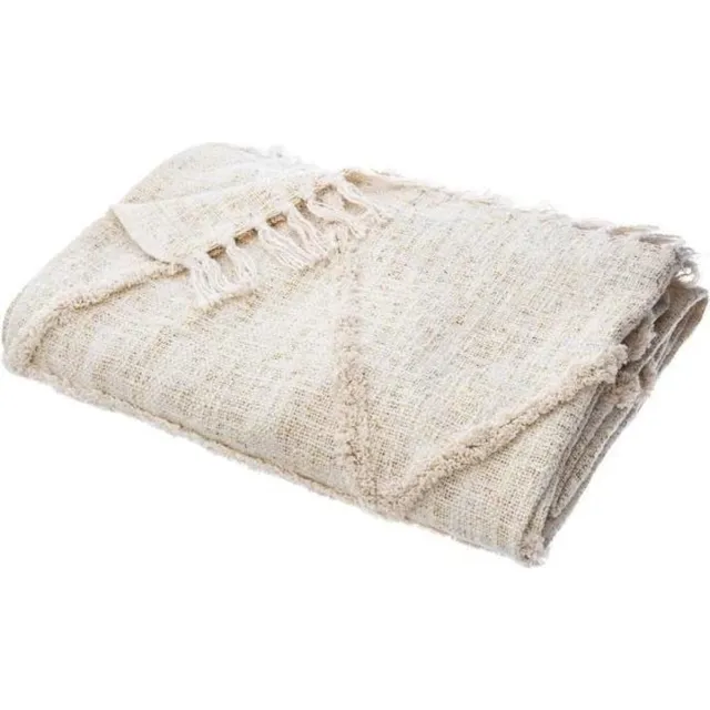Atmosphera Créateur d'intérieur® Katoenen bedsprei SHINE beige