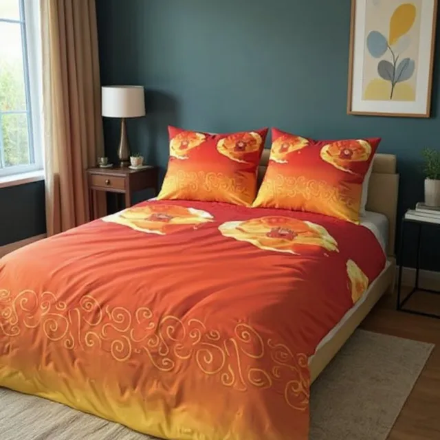 Dreamhouse Dekbedovertrekset Imperia 140x200/220 cm Oranje
