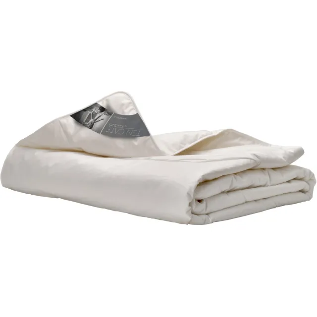 Ten Cate 100% Katoenen Zomerdekbed - 200x200 cm - 100% Katoen - Ademend - Vochtregulerend Wit