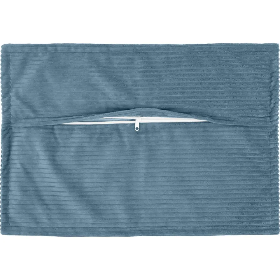 vidaXL Kussensloop 6 st HOUTEN Blauw 40 x 60 cm corduroy, foto 4