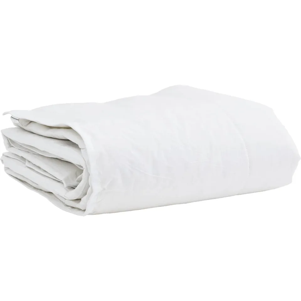 vidaXL Winter Dekbed met kussen 2 st Wit Donsveertjes, foto 4