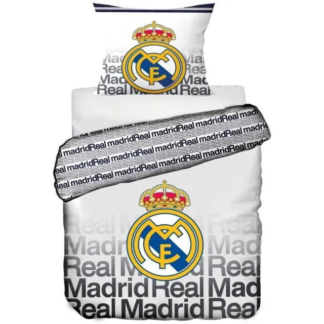 BrandMac Real Madrid beddengoed wit