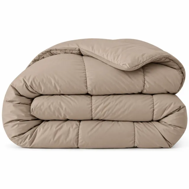 Ten Cate Wasbaar Dekbed 140x200 - Dekbed zonder overtrek - Eenpersoons dekbed - Zand