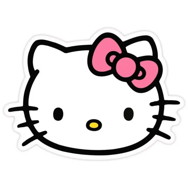 Hello Kitty Hello Kitty - Konturenkissen Kussens meerkleurig Polyester multicolor