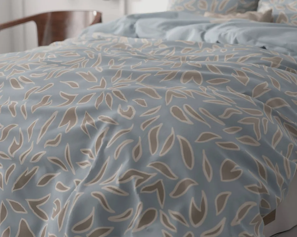 Sleeptime polyester dekbedovertrek 2-persoons (200x220 cm) blauw, foto 5