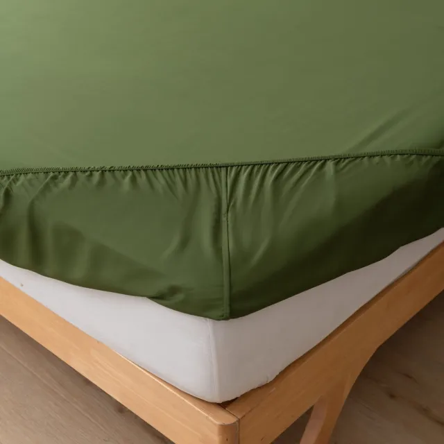 Boomba Bamboo Bamboe hoeslaken Deep Moss donkergroen – Standaard matras, zacht, ademend & hypoallergeen | Boomba Bamboo® Donker groen