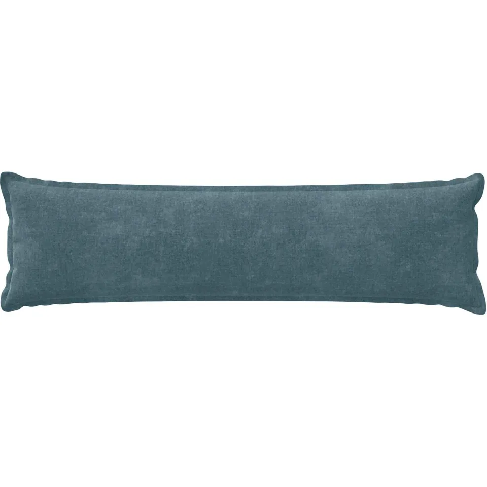 vidaXL Kussensloop 2 st HOUTEN Blauw 40 x 145 cm Chenille Stof