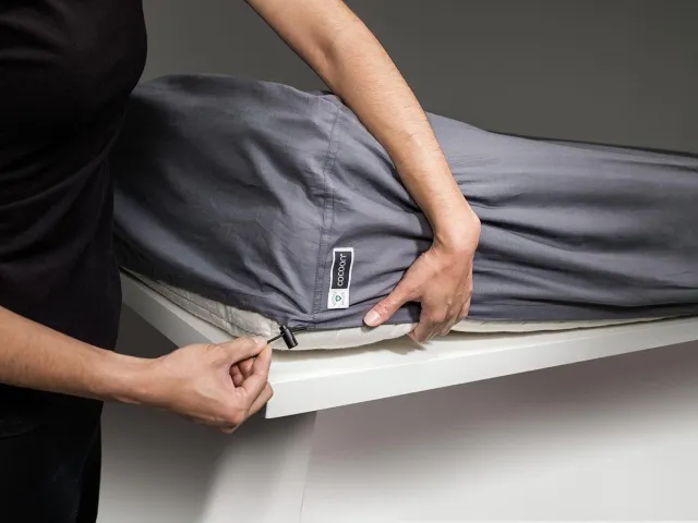 Cocoon Insect Shield Protection Sheets - Matrashoes - Egyptisch Katoen - Grijs