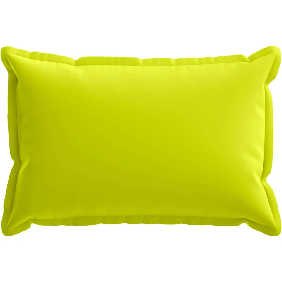 vidaXL Kussensloop 6 st HOUTEN Helder groen 50 x 80 cm Polyester
