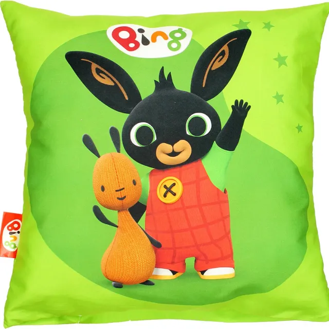 Bing Bunny Bing kussenhoes 40x40 cm Zwart