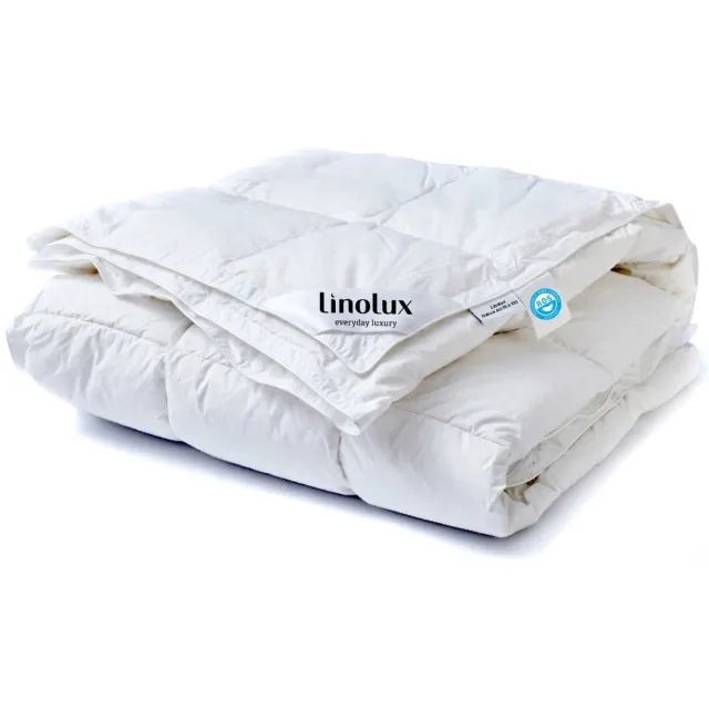 Linolux Nature Arctica - Lente/herfstdekbed 240x200 - 100% ganzendons Wit