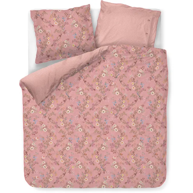 Pip Studio Lotus Lullaby dekbedovertrek - Tweepersoons - 200 x 200/220 cm - Roze