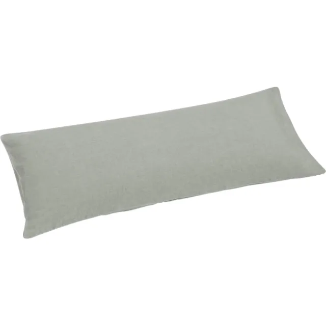Yumeko kussensloop gewassen linnen mistig groen 40x80 - Biologisch & ecologisch - 1 stuk Misty Green