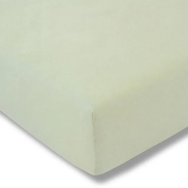 Estella Velours Hoeslaken 150x200cm Groen - Duitse Kwaliteit