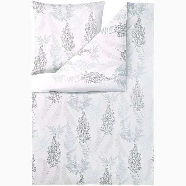 Estella Hedi - Dekbedovertrekset - Mako-interlockjersey - 160 x 200 cm - 3-delig Lichtblauw