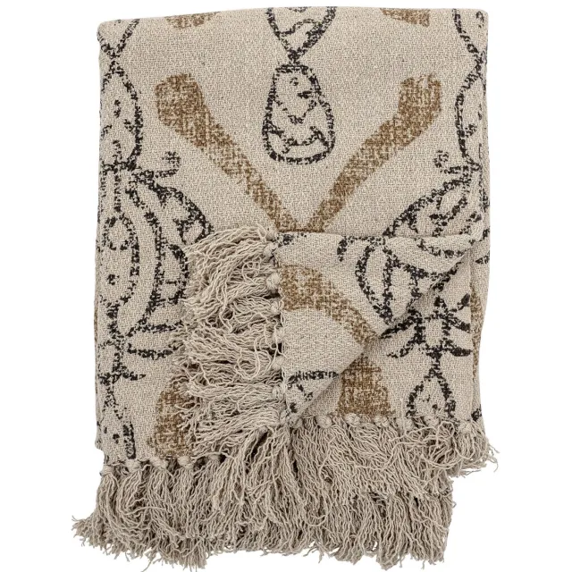 Bloomingville plaid naturel