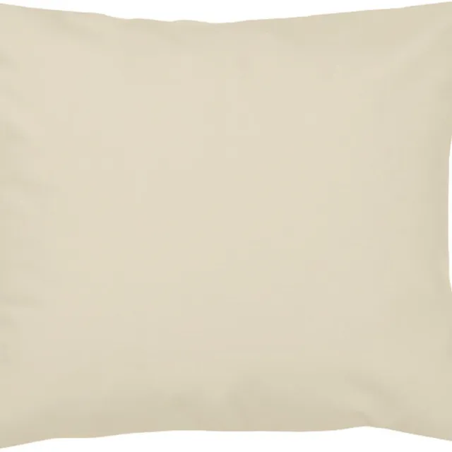 Luxe Kussensloop Satijn - 100% Katoensatijn - 60x70 cm - Natural