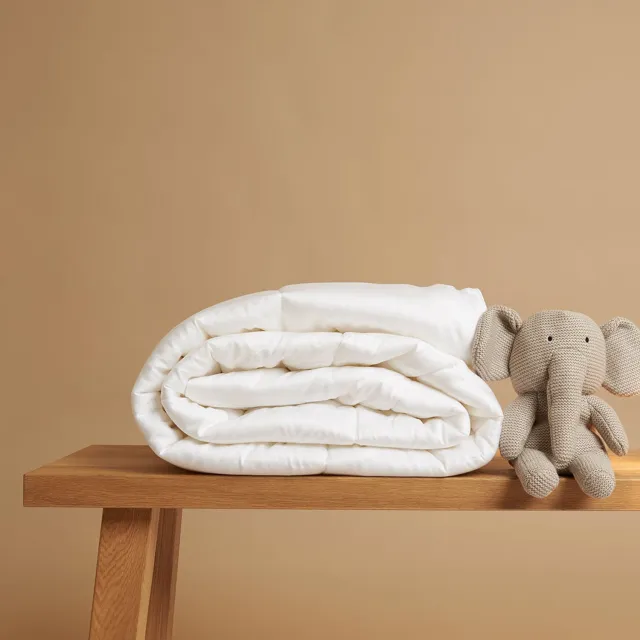 Coco & Cici Kids - Dekbed TENCEL Lente / Herfst - 120x150 Wit