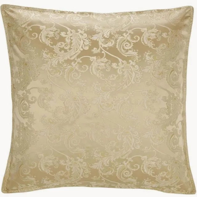 Sichou Kussensloop Jacquard Gold van 6A premium moerbeizijde, 26 momme Goudkleurig