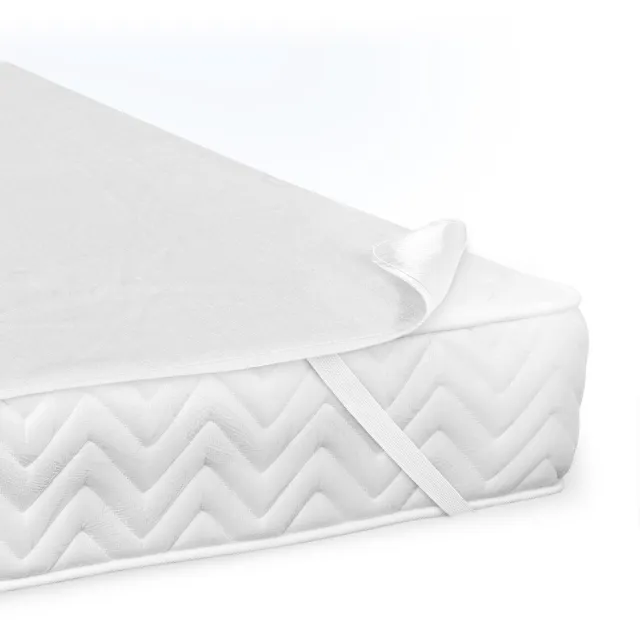 Darymex Waterdichte Matrasbeschermer 140x200 cm - Jersey - Ademend & Anti-Allergisch - Matrasbeschermer met 4 Hoekelastieken - Wit - OEKO-TEX® - Wasbaar op 60°C