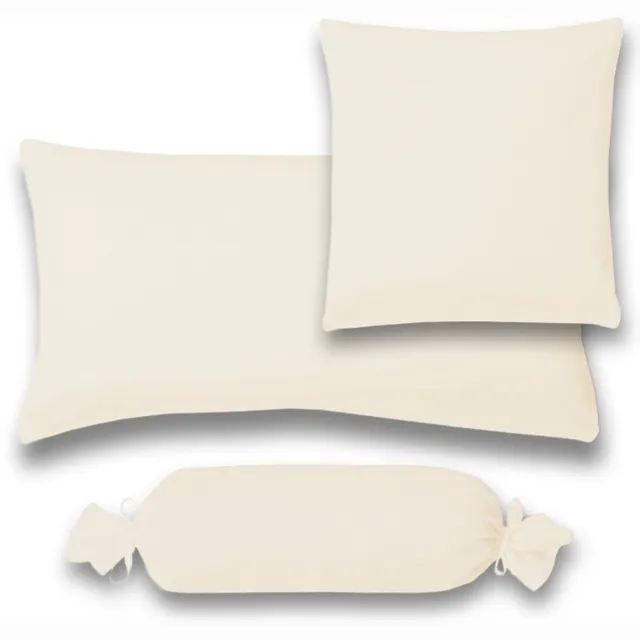 Estella 200 Serie - Sierkussenhoes - Jersey - 40 x 40 cm - Beige