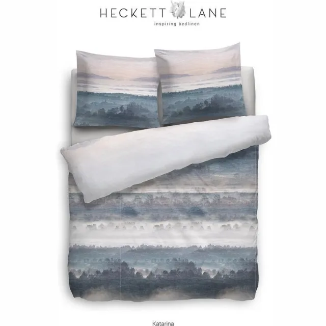 Heckettlane HNL Velvet Touch Katarina Dekbedovertrek - Blauw