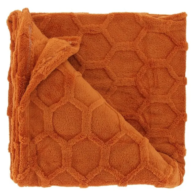 Unique Living plaid thor oranje