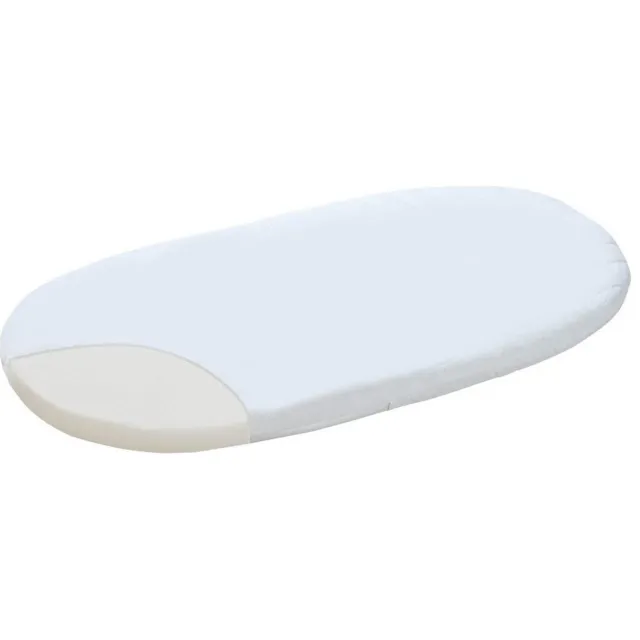 Olka Jersey Wiegdeken 35x75 Wit - Olka