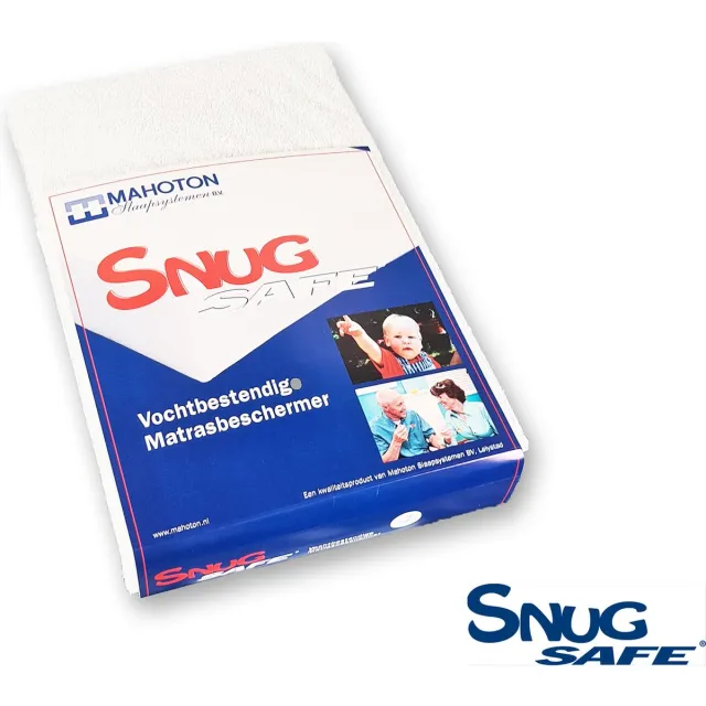 Mahoton Molton Kussensloop Snugsafe Waterafstotend Sensory/Unity Wit